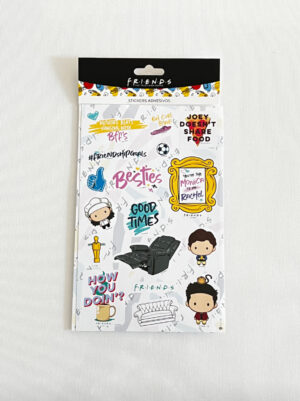 Stickers Para Notebook Friends 3 Diseños