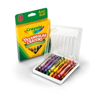 Set 8 Crayones Triangular Crayola
