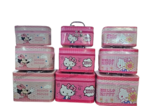 Set 3 Maletas Hello Kitty Y Kuromi