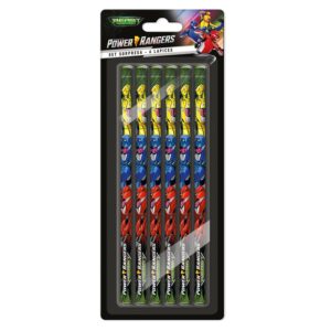 Set Sorpresa 6 Lapices Power Ranger