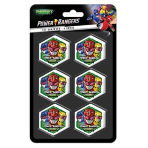 Set Sorpresa 6 Gomas Power Ranger
