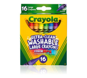 Crayones Lavables 16 Und Crayola