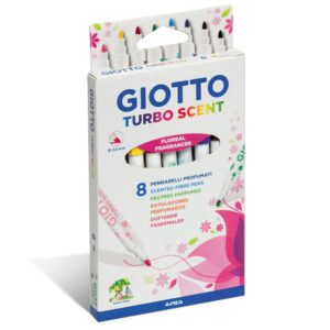 Marcador Turbo Scent 8 Colores Giotto
