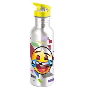 Botella Aluminio 600Ml Emoji
