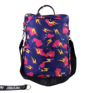 Mochila Juvenil Pop Street Yum Azul