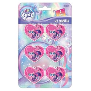 Set Sorpresas 6 Gomas My Little Pony
