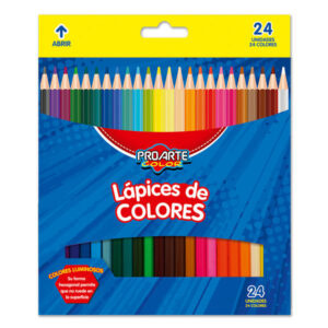 Lapices De Color Proarte  24 Largos