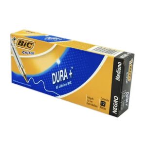 Boligrafos  Cristal Medium Black
