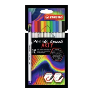 Stabilo 12 Pen 68 Brush