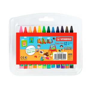 Stabilo Crayones 12 Un