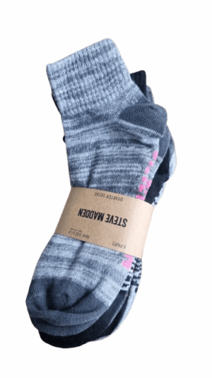 Calcetines Pack 6 Media Pierna Mujer Talla 36 Steve Madden