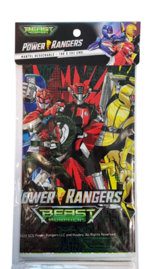 Mantel Desechable Power Ranger