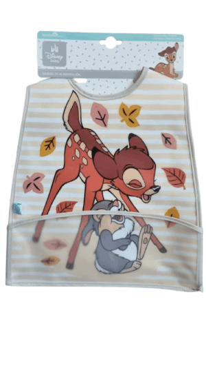 Babero De Alimentacón Bambi Unisex